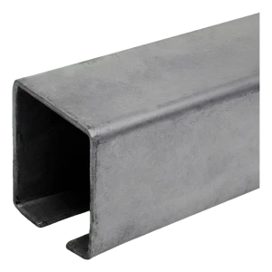 PSG Laufschiene für Schiebetore – Stahlprofil U-Form 70×70 mm, L=6000 mm