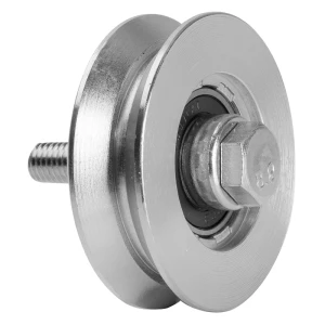 PSG Laufrolle V fi 70×20 mm verzinkt für Schienentore