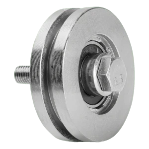 PSG Laufrolle Torrolle Typ T Ø 88 mm mit Nut für T-Schiene
