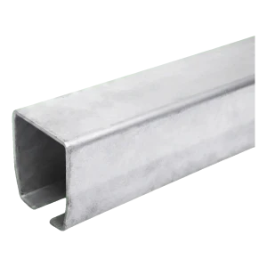 PSG Laufschiene für Schiebetor – U-Profil 140×140×6 mm, Länge 6 m, feuerverzinkt
