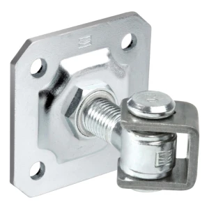 Comunello – regulierbares Scharnier für Flügeltore M20, Platte 100×100 mm
