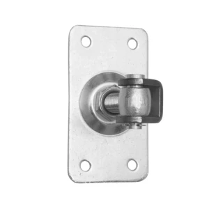 Verstellbares Torscharnier mit rechteckigem Schild M20 160×85 mm verzinkt