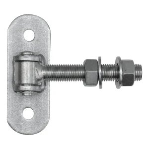 Regulierbares Torband M20 mit Schild 140×50 mm – verzinkt