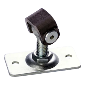 Regulierbares Torband mit rechteckigem Schild M12 75×38 mm Stahl verzinkt