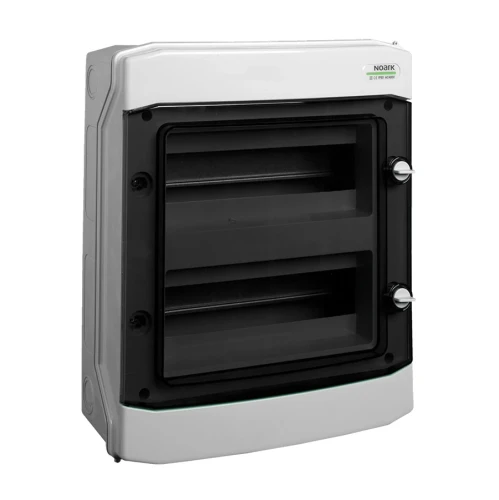 Kunststoff-Einbaugehäuse, Aufputz, IP65, 2 Reihen, 2x12 Module PV-200-101495