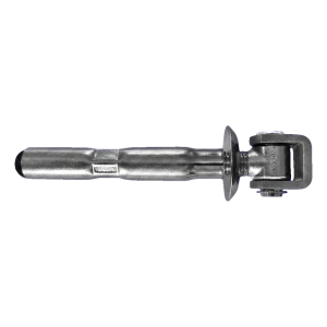 PSG Stahlanker M16 ø 21 L-140 mit verstellbarem Scharnier und Rosette