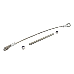 PSG Sicherheitsseil aus Edelstahl für Flügeltor 500 mm ø6