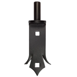 Dekorativer Bandangel-Zapfen Ø 14 mm für Flügeltore – zum Anschrauben