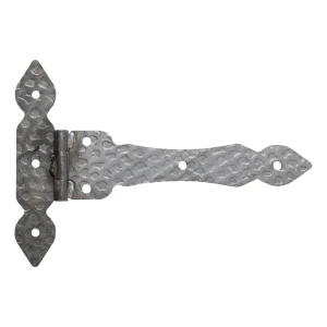 Postal – Zierscharnier, bandförmig, Stahl H148 × L240 mm, Stärke 3 mm