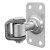 Komet – verstellbares Torscharnier M12 mit Schild 75 × 37 mm, galvanisch verzinkt 001-522 (1)