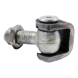 PSG verstellbares Scharnier für Nietkutter M12 – verzinkter Stahl für Gartentore und Tore