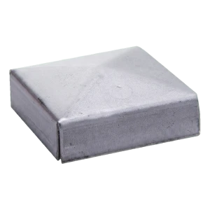 Postal – Briefkasten-Dachkappe aus Stahl für Zaunpfosten 120×120 mm