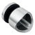 Punkthalter für Glas 6-12mm ø 30/13/M8x40 AISI304 System 42,4 Satin 000-521 (2)
