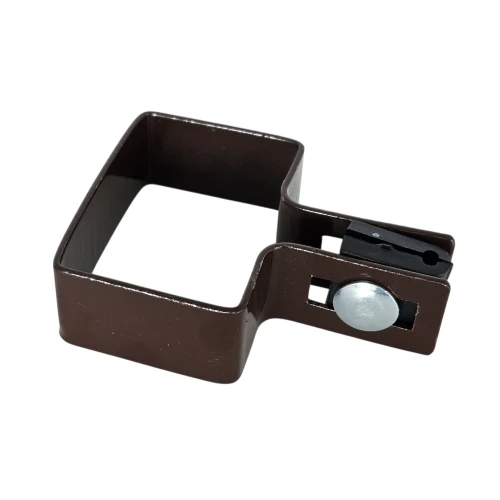 Endklemme für Zaunpaneele 40x60 mm braun GPV-700-15 (1)