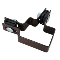 Eckwinkelhalter für Zaunpaneele 40x60 mm braun GPV-700-10 (1)