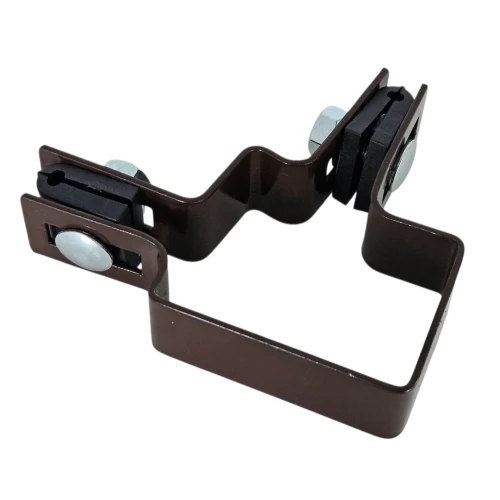 Eckwinkelhalter für Zaunpaneele 40x60 mm braun GPV-700-10 (1)