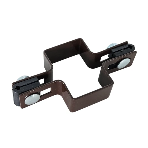 Zwischenbefestigung für Zaunpaneele 40x60 mm braun GPV-700-05 (1)