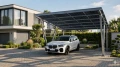 Solarcarport VICA für 2 Fahrzeuge SOLO Photovoltaik-Parkplatz GPV-105-02 (2)