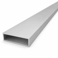 Rechteckiges Aluminiumrohr 20×70×2 mm – geschlossenes Profil EN AW-6060, L=2000 mm