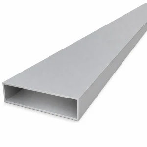 Aluminium-Rechteckrohr 20×80×1,5 mm – geschlossenes Profil EN AW-6060, L=2000 mm