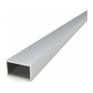 Rechteckiges Aluminiumrohr 25×40×2 mm – geschlossenes Profil EN AW-6060, L=2000 mm