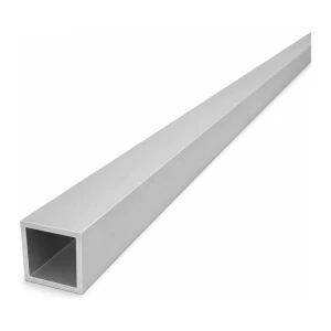 Aluminiumrohr quadratisch 25×25×2 mm – geschlossenes Profil L=2000 mm EN AW-6060