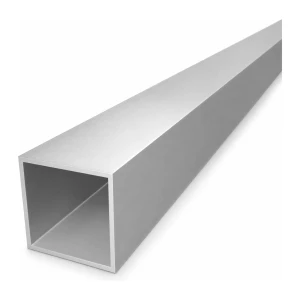 Aluminium-Quadratrohr 50×50×2 mm – geschlossenes Profil L=2000 mm