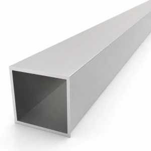 Aluminiumrohr quadratisch 60×60×3 mm – geschlossenes Profil L=2000 mm EN AW-6060
