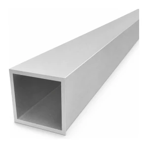 Aluminium-Quadratrohr 60×60×4 mm geschlossenes Profil L=2000 mm