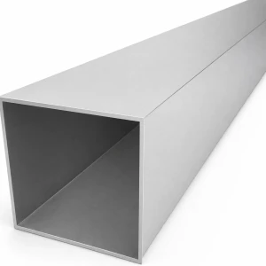 Aluminiumrohr quadratisch 80×80×2 mm – geschlossenes Profil L=2000 mm