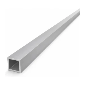 Aluminiumrohr quadratisch 20×20×2 mm – geschlossenes Profil L=2000 mm