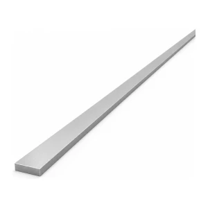 Aluminiumflachstange EN AW-6060 T64 – 15×4 mm, Länge 2000 mm