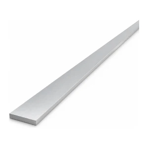 Aluminiumflachstab EN AW-6060 25×4 mm, Länge 2000 mm