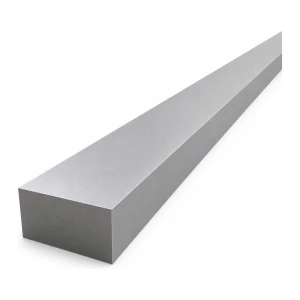 Aluminiumflachstange EN AW-6060 T64, 50×25 mm, Länge 2000 mm