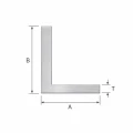 Aluminium-Ungleichschenkelwinkel 80×40×2 mm – L-Profil, Länge 2000 mm 001-712 (2)