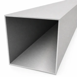 Aluminiumrohr quadratisch 100×100×2 mm – geschlossenes Profil L=2000 mm