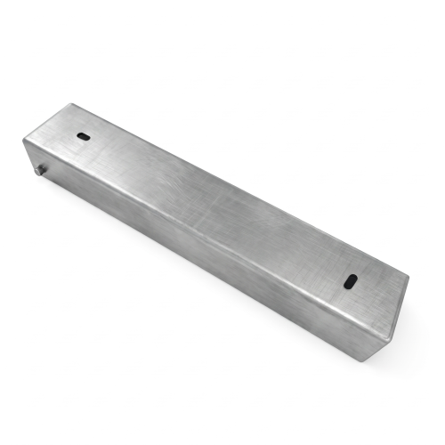 C-Profil Verbinder Halterung für Sockelplatte 300x55 verzinkt GPV-700-49 (1)