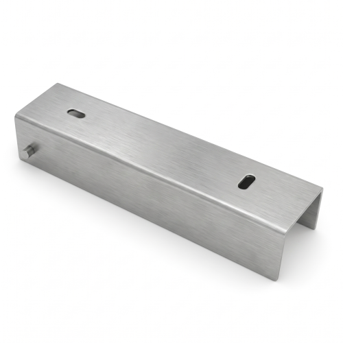 C-Profil Verbinder Halterung für Sockelplatte 200x50 verzinkt GPV-700-34 (1)