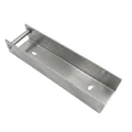 C-Profil Verbinder Halterung für Sockelplatte 200x50 verzinkt GPV-700-34 (2)