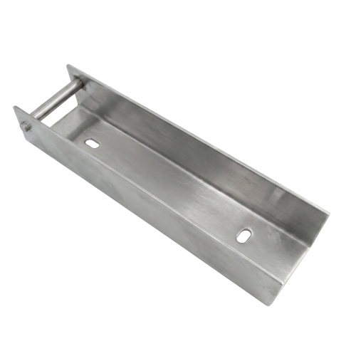 C-Profil Verbinder Halterung für Sockelplatte 200x50 verzinkt GPV-700-34 (2)
