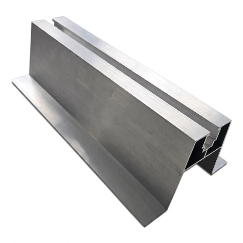 Schräger Trapezbrückenadapter mit EPDM-Dichtung H63 L330 – Aluminium-Dachadapter PV 001-776 (1)