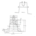 Schräger Trapezbrückenadapter mit EPDM-Dichtung H63 L330 – Aluminium-Dachadapter PV 001-776 (2)