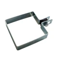Endklemme für Zaunpaneele 100x100 mm verzinkt 000-781 (1)
