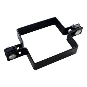 Zwischenschelle für Zaunpaneele 100x100 mm schwarz