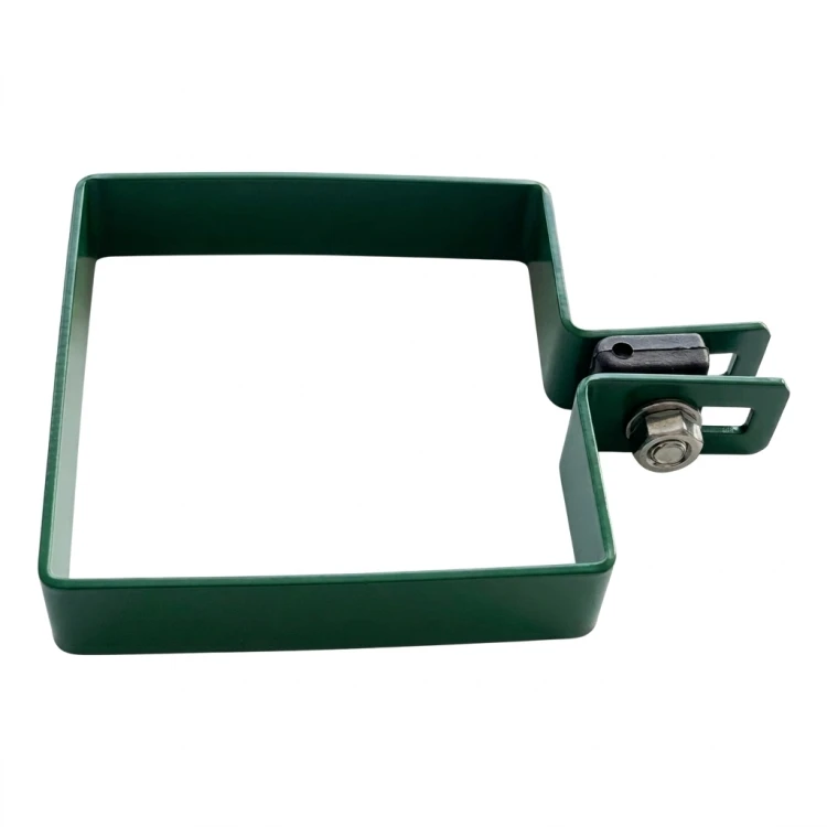 Endschelle für Zaunpaneele 100x100 mm grün 000-783 (2)