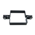 Zwischenschelle für Zaunpaneele 100x100 mm graphit 000-780 (2)