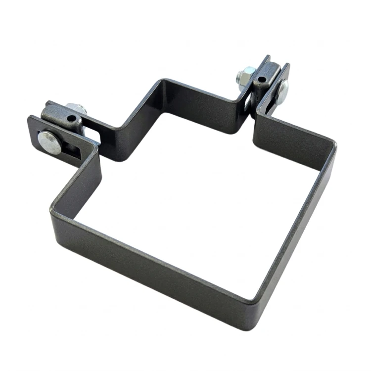 Eckschelle für Zaunpaneele 100x100 mm anthrazit 000-776 (1)