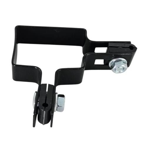 Eckhalterung für Zaunpaneele 60x40 schwarz GPV-700-07 (2)