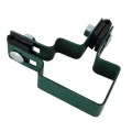 Eckschelle für Zaunpaneele 60x40 grün GPV-700-08 (1)
