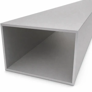 Rechteckiges Aluminiumrohr 80×120×3 mm EN AW-6060 – Länge 2000 mm